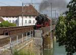 Verein Pacific 01202: Auf der Aarebr�cke Solothurn wurde am 17.