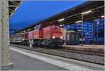 Zur  Blauen Stunde  rangiert die SBB Am 843 022-5 in Vevey Baudienstwagen.

18. Februar 2025