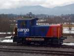 Die Tm 232 216-2 (der SBB Cargo, konnte ich am 25.02.2012, aus einem fahrenden IC, bei Olten aufnehmen.