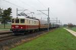 TEE-Classics/DBB: Re 4/4 I 10034,  mit einem Sonderzug bei Niederbipp am 10.