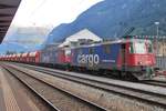 Kieszug mit 420 170 steht am 4 Juni 2014 in Erstfeld.