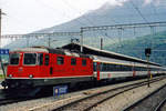 EC 90 VAUBAN steht mit 11128 am 20.Mai 2006 in Brig.