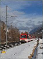 Zwei  Kometen  auf dem Weg nach Zermatt kurz vor T�sch.