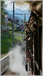 - Dampf, Nieten und hippsche Wendescheibe - Impression der Museumsbahn Blonay-Chamby.