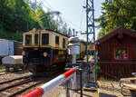 Der Gelenktriebwagen ex MOB DZe 6/6 2002, bzw.