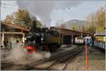 La DER de la Saison / Das Saison Ende der Blonay Chamby Bahn 2024 - Seit einigen Jahren zeigt die Blonay Chamby Bahn zum Saison Ende mit einem verdichteten Fahrplan noch einmal ihre herrlichen
