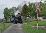 Selbstverständlich gab es zur Saisoneröffnung auch Dampf. Die BFD HG 3/4 N° 3 der Blonay Chamby Bahn mit dem ersten Dampfzug der Saison auf der Fahrt von Blonay nach Chamby bei Chaulin. 

3. Mai 2025 