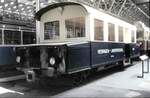 KWO BFa 2/2 Nr.4 Triebwagen der Meiringen-Innertkirchen Strecke im Verkehrshaus Luzern am 26.08.1999.