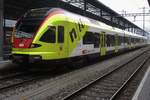 Werbeflirt 521 017 steht am 30 Dezember 2018 in Olten.