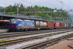 SBBCI 193 528 zieht ein KLV durch Arth-Goldau am 15 Mai 2026.