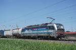SBBCI 193 110 durchfahrt mit ein KLV am 30 Mai 2026 Valburg CUP.