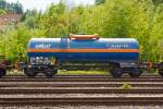 WASCOSA vierachsige Kesselwagen (54 m3) der Bauart Zagns (37 80 7809 112-1 D-WASCO) f�r/beladen mit Schwefeldioxid (der Grillo-Werke AG), Gefahrgut-Nr.