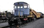 SBB Betriebswerkstatt Z�rich, Tag der offenen T�r am 25.10.1980. -  Tragschnabel, Schwertransporter.