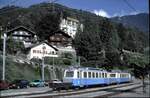 Bhe 2/4 Nr.208 der Rocher de Naye in Glion am 22.08.1999.