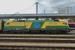 Seitenblick auf GySEV 470 502 in Kelenföld am 6 Mai 2026. Die 470 502 ist die einzige Gysev-Taurus der immer noch keine Vollwerbung bekommen hat.